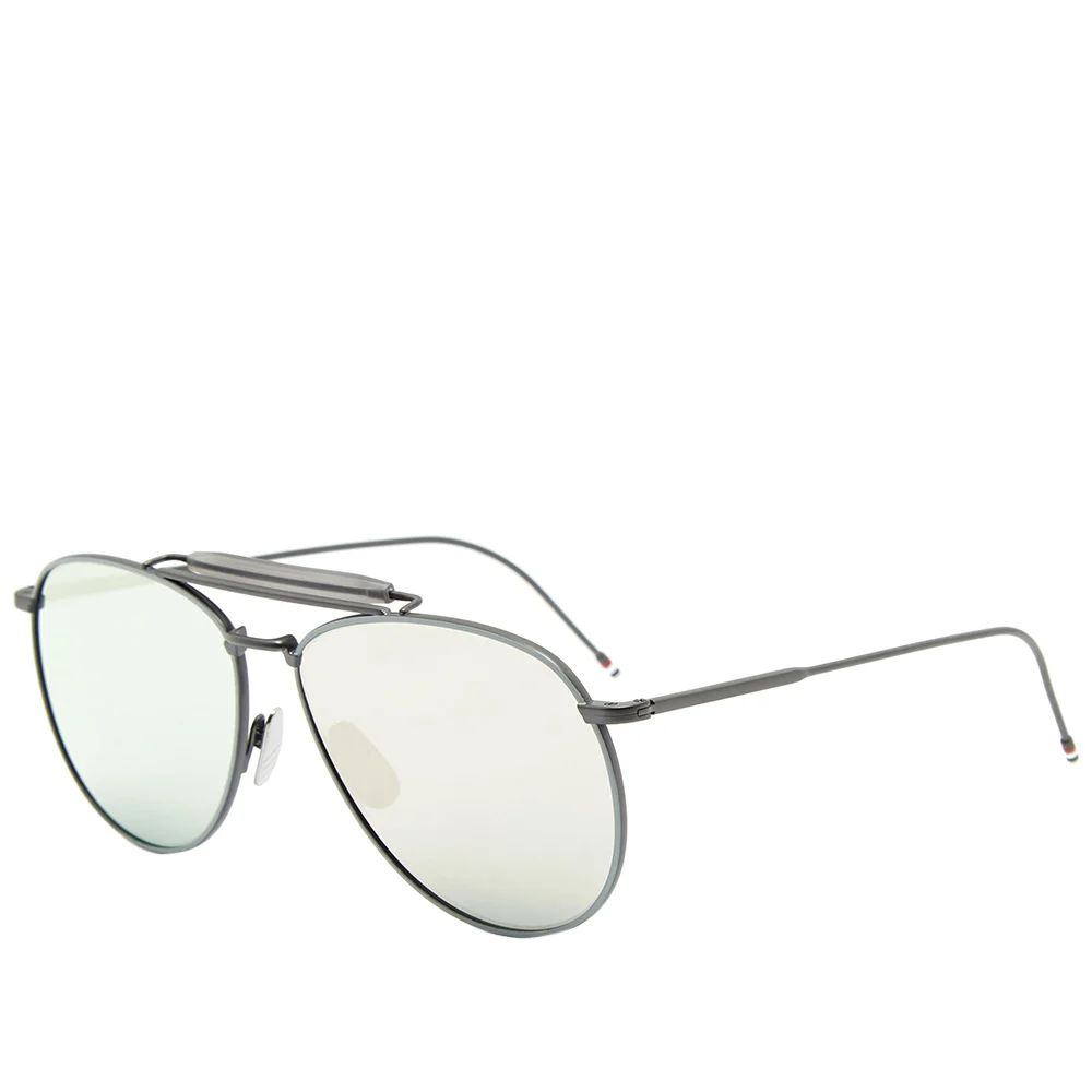 Thom Browne Tb-015-Ltd-Blk-Gry-62 Sunglasses